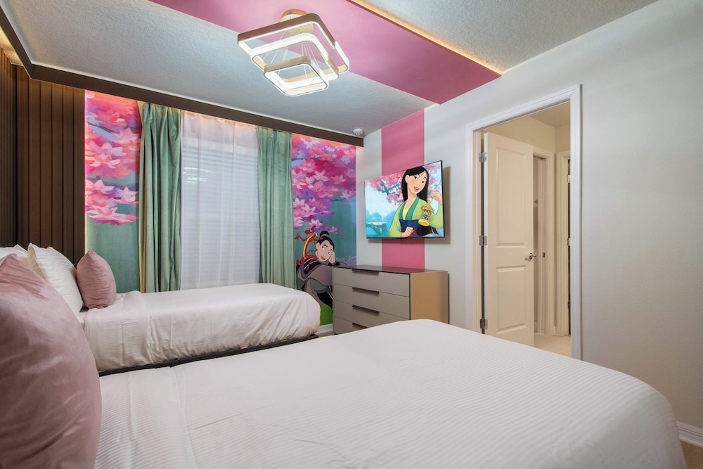 Escape to Luxury: Magical 10-bedroom Villa Near Disney World!