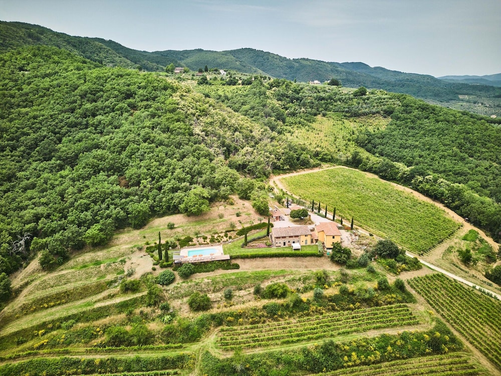 Farmhouse in Chianti With Pool and Garden