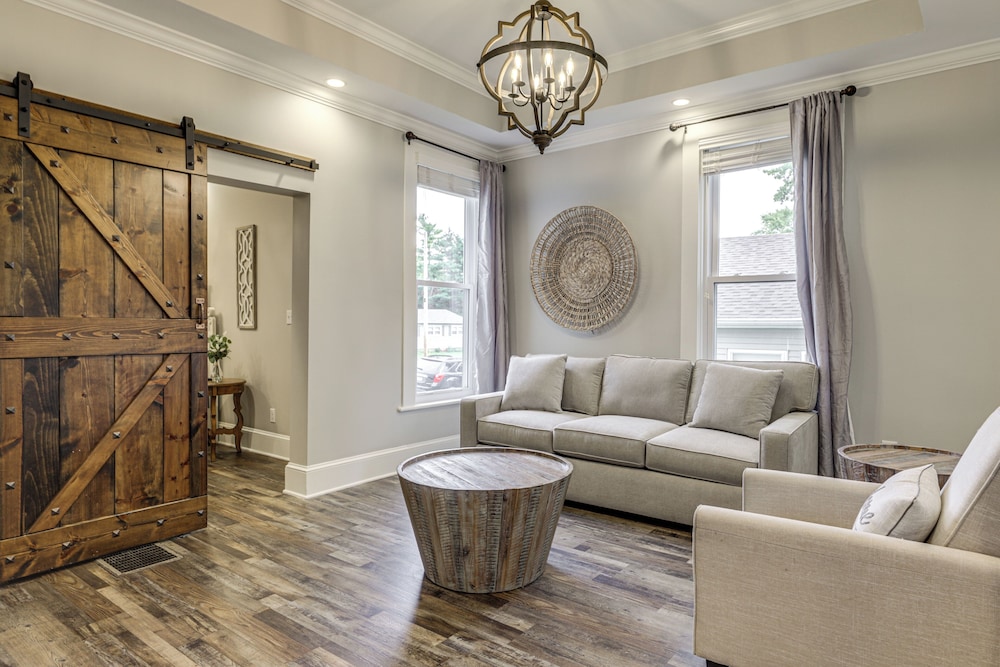 Modern Comfort Near Columbus: Home w/ Yard & Porch