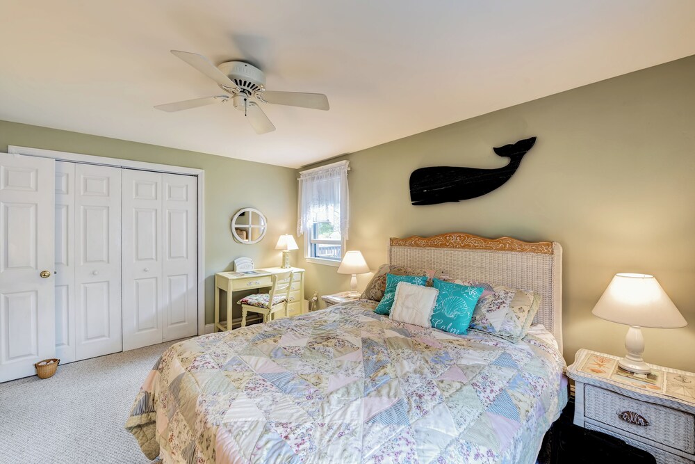 Charming East Falmouth Home: Walk to Private Beach