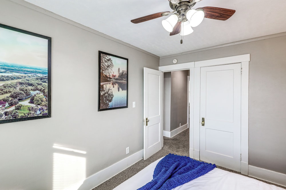 3 Mi to Dtwn: Omaha Escape w/ Game Room & Patio!