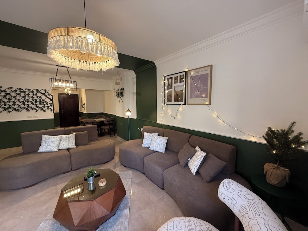 Unique 3-bedroom Apartment in First Al Sheikh Zayed, Cairo