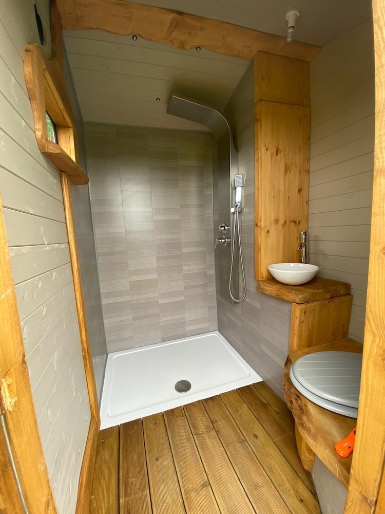 Beautiful Rural Yurt With Wood Fired hot tub view 5