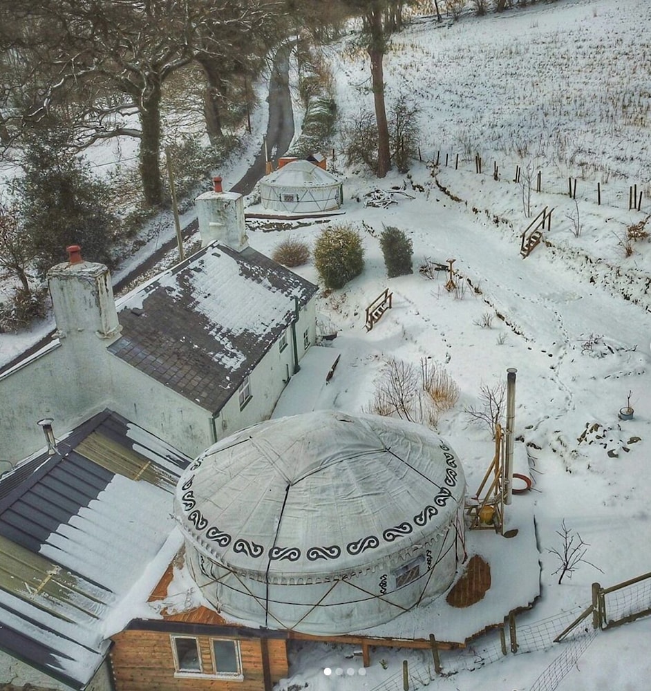 Hapus Yurt - Two Beautiful Yurts and Barn Cottage view 3