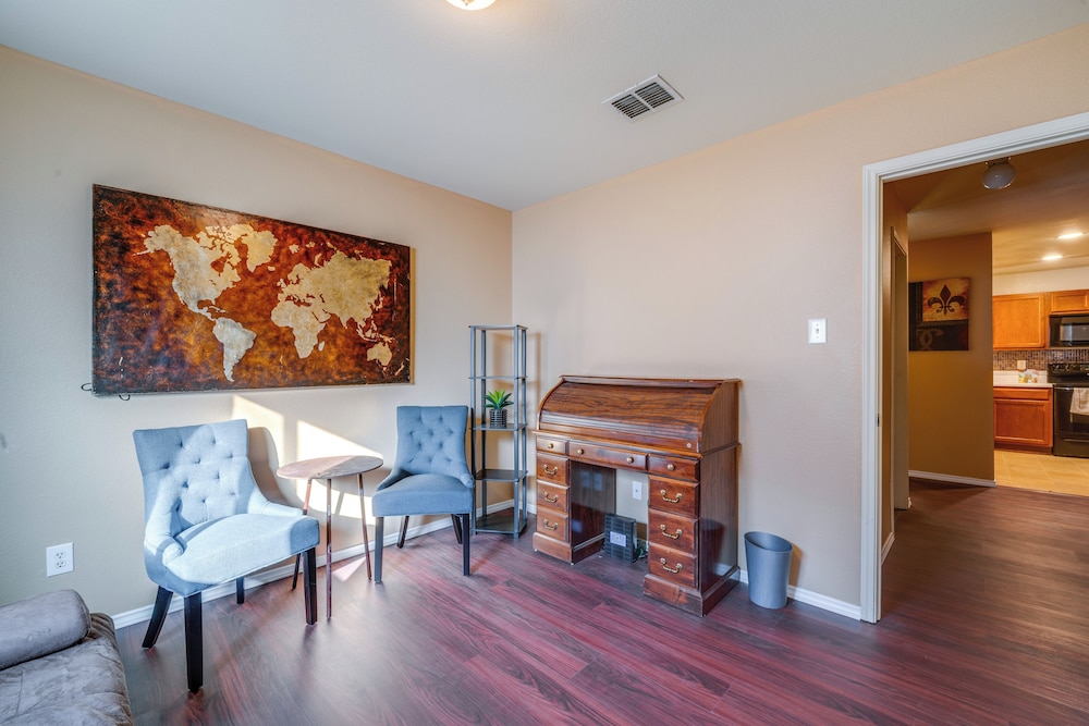 Private Yard & Patio: Fort Worth Family Home