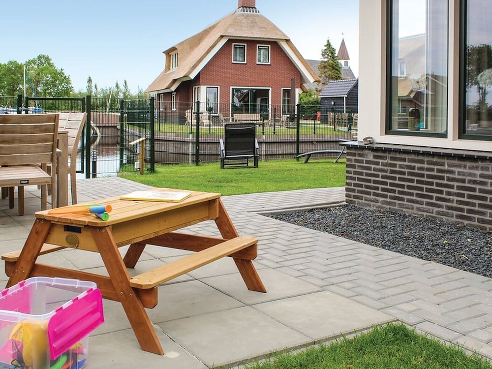 Villa in Friesland With Waterfront Garden view 2