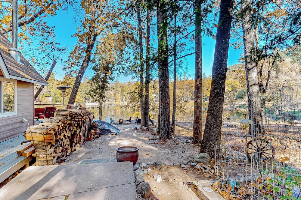 1BR Dog-friendly Lakefront Cabin w/ Canoes