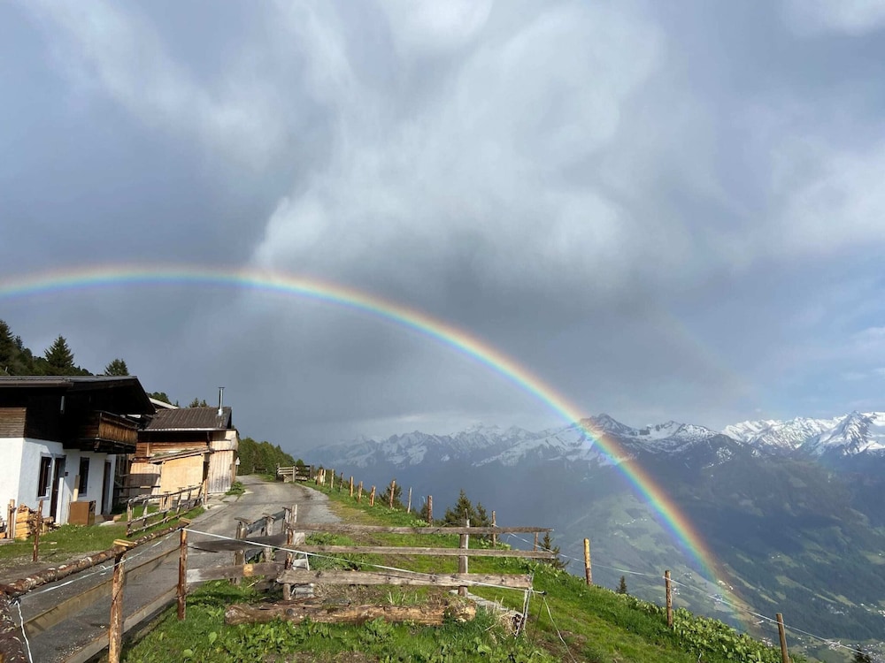 New Holiday Home on the Alm With Terrace and Balcony