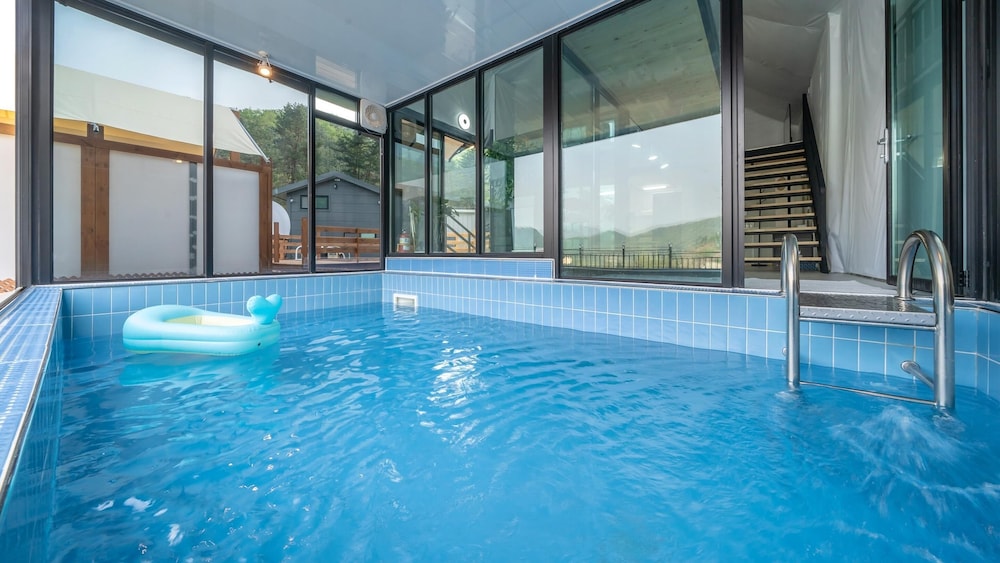 Gapyeong Manwol Aegyeon Pool Glamping view 2