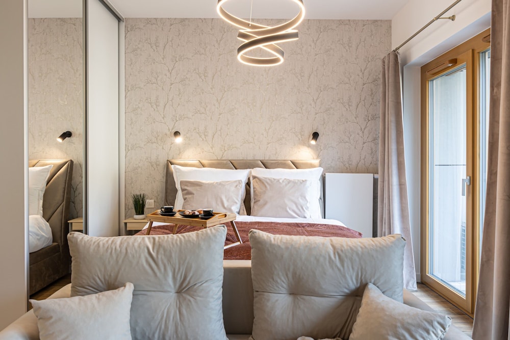 Nuevo Studio Nowy Port Balkon Klimatyzacja