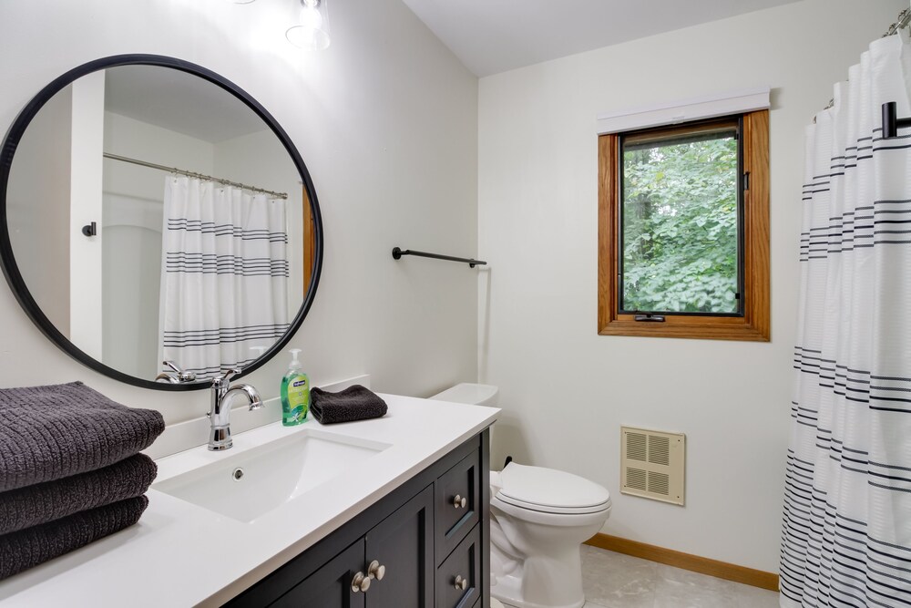 Sandy Beach Family Getaway w/ Fire Pit  Deck! - Property Image 57