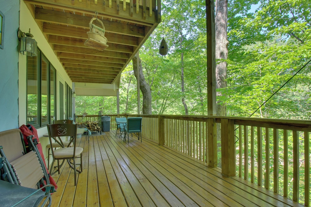 Riverside Cabin w/ 3 Decks in North Vernon! - Property Image 24