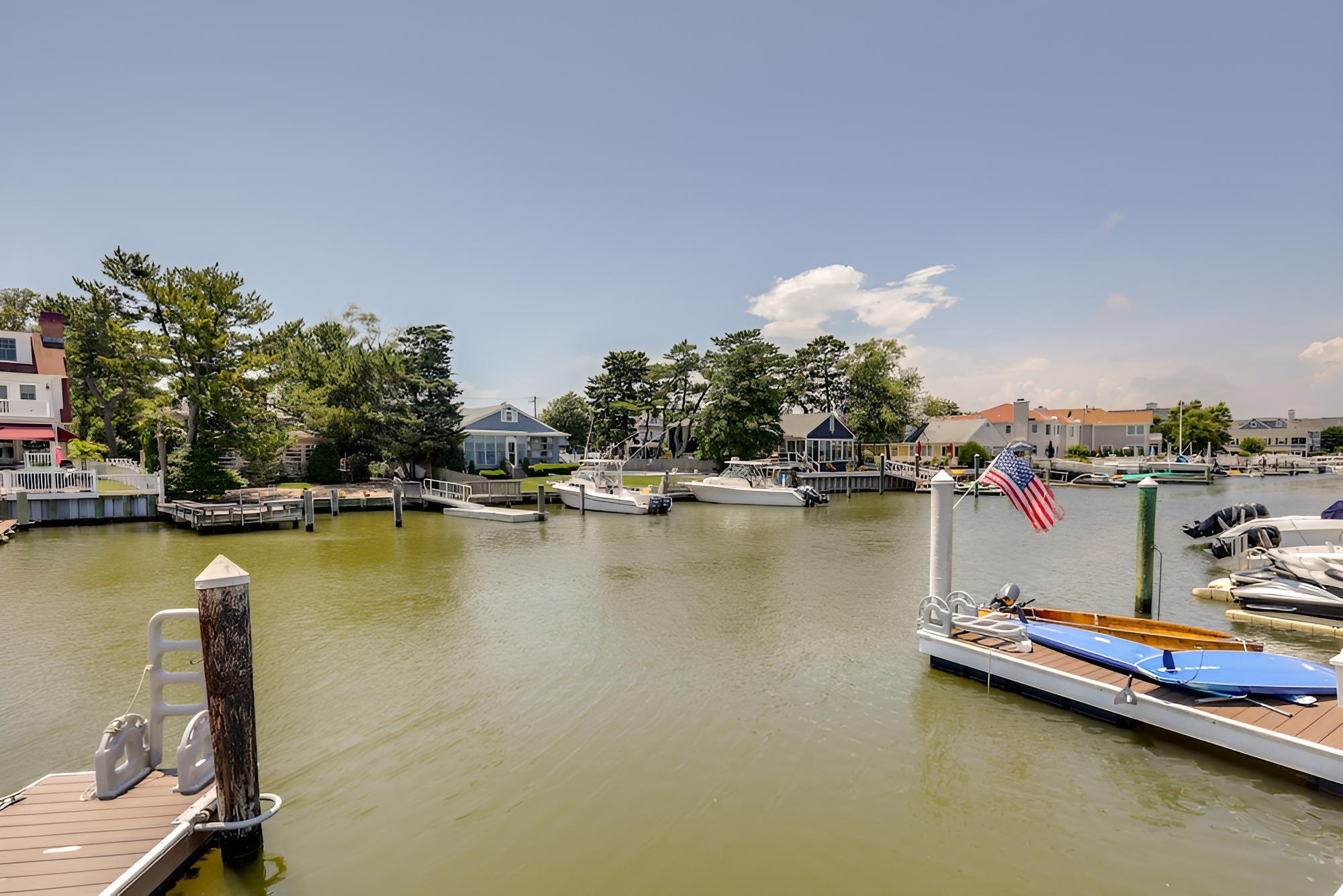 Waterfront Ocean City Escape w/ Large Deck, Pool! view 2