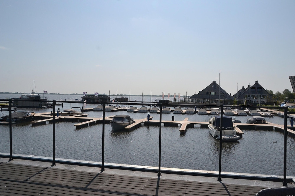 Houseboat in Sneek With Lake Views