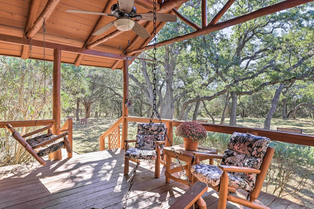 Rustic Canyon Lake Cabins w/ Hot Tub on  3 Acres - Property Image 7