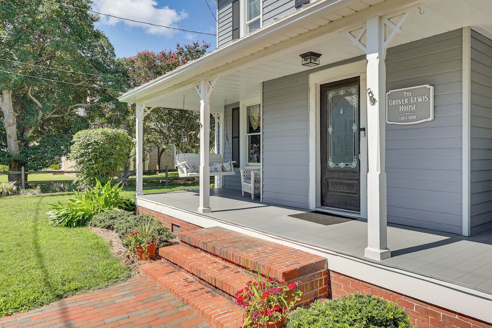 Historic Waterfront Home w/ Dock in Reedville!