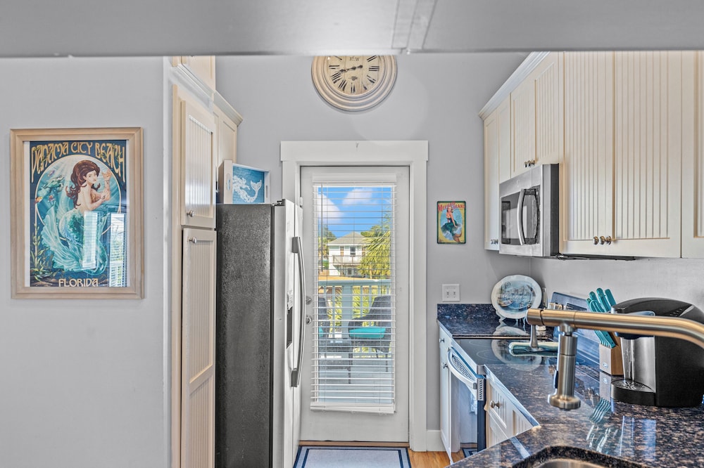 Seafoam Beautiful 3BR Home With Heated Private Pool - 4 Min Walk to Beach!