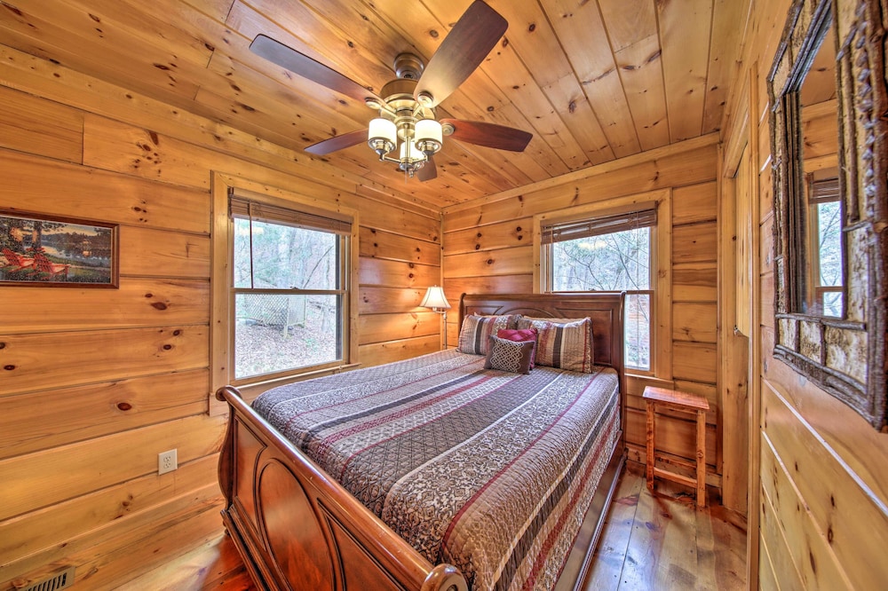 Ellijay Escape on Briar Creek w/ Hot Tub & Views! view 5