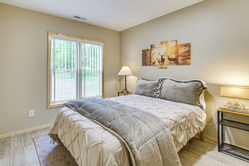 Walk to Shay Lake: Updated Home w/ Water View!