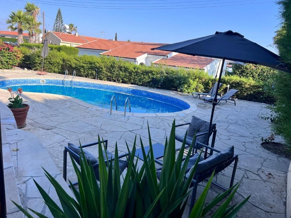 Charming Erimi Villa With Private Pool and Garden View
