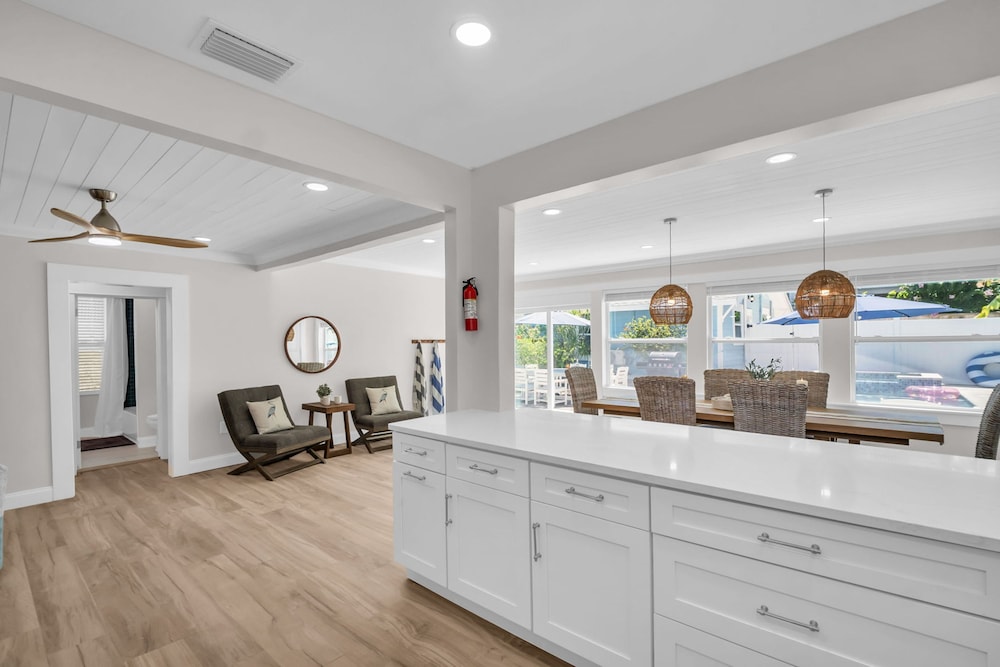 NEW Beach Envy 4BR Pool Spa Steps From Sand