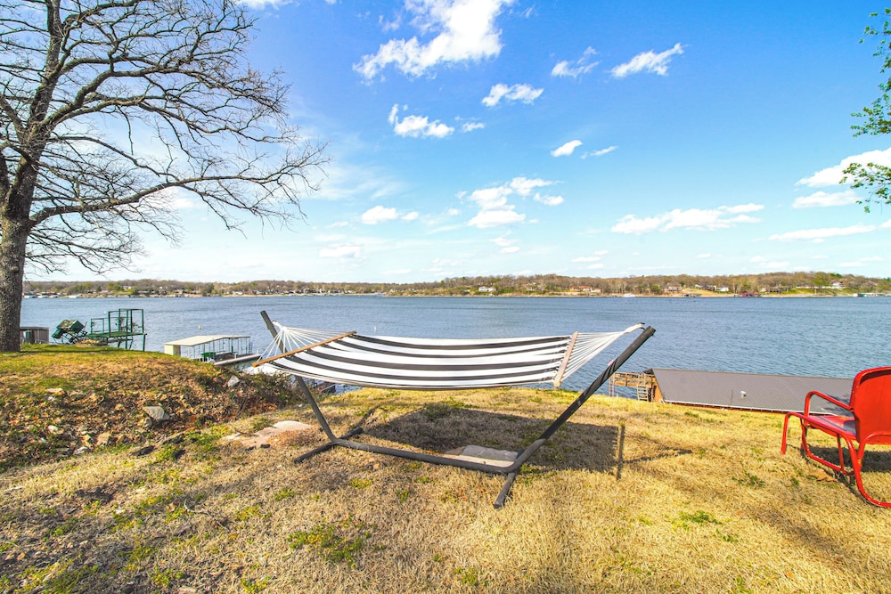 Grove Lake House w/ Boat Dock & Outdoor Spots!