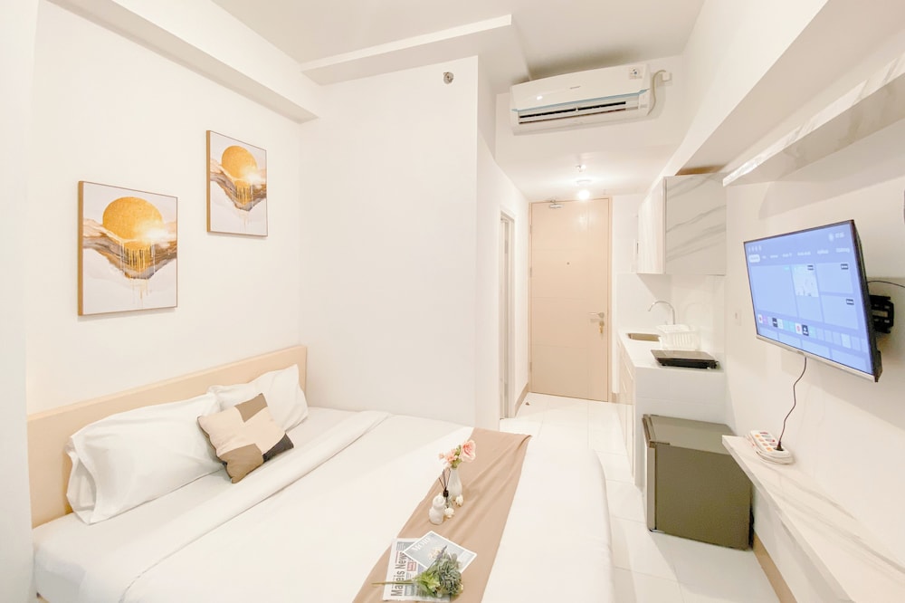 Minimalist And Enjoy Living Studio At Tokyo Riverside Pik 2 Apartment