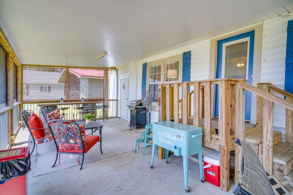 Lakefront Jonesville Cabin w/ Dock  Fire Pit! - Property Image 6