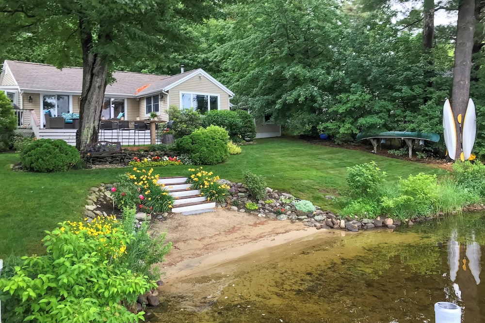 Lakefront Milton Home w/ Dock & Private Beach