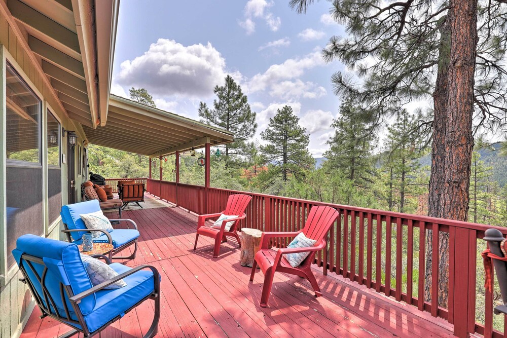 Payson Vacations - Strawberry Hideaway in the Pines w/ Hot Tub! - Property Image 1