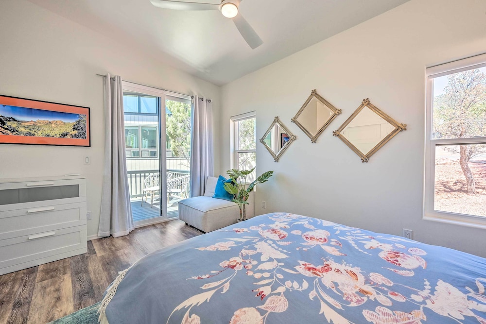 Luxe Pine Escape w/ Mtn Views  Gas Fire Pit! - Property Image 25