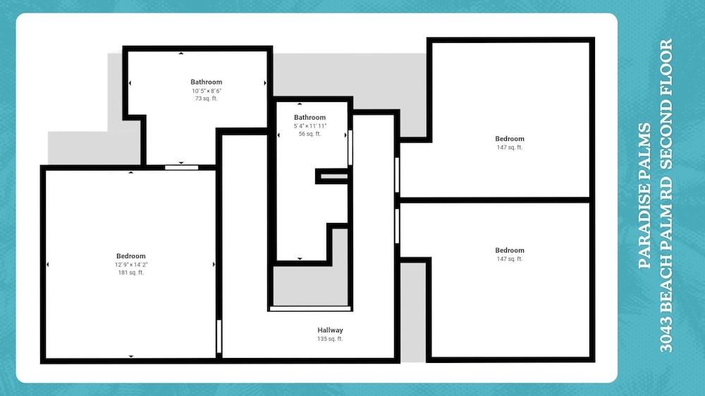 Paradise Palms Resort 4 Bedroom Private Pool Townhome 4 Townhouse