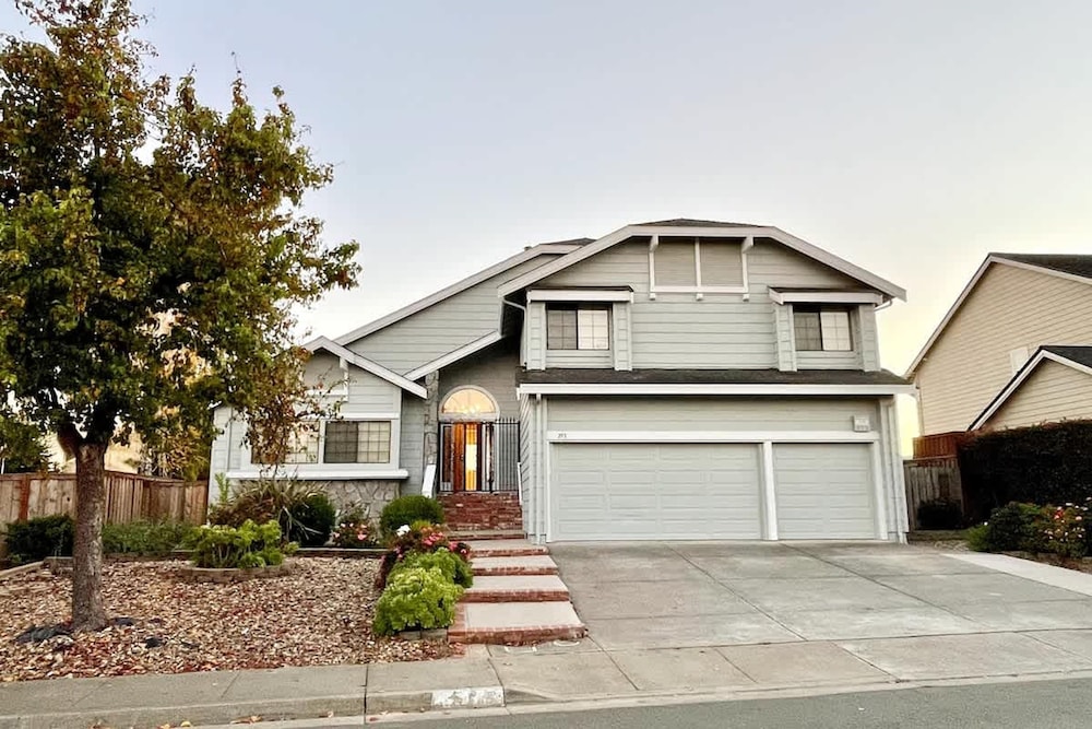 Vallejo Beautiful 4br Home wt Mountain View Napa
