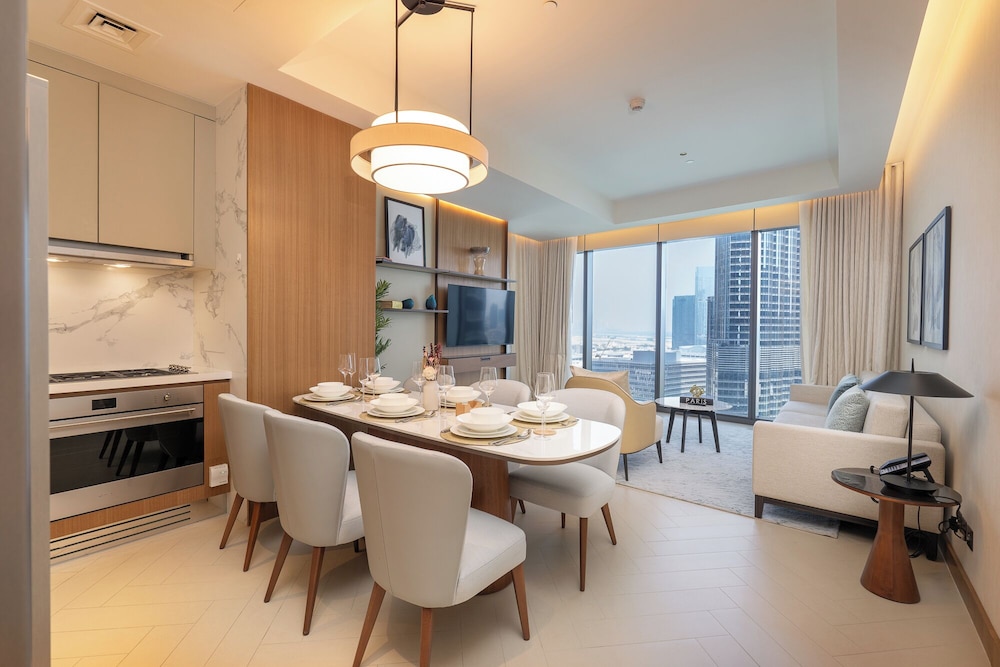 Address Residences Dubai Opera - Burj Khalifa City Views 2 & 3-Bedroom Apartment 1 minute walk to Burj Khalifa, Dubai Mall, Dubai Fountain by Heaven Crest