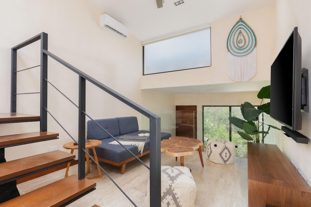 Luxury 2BR Apartment Aldea Zama Private Rooftop Plunge Pool 24 7 Security in a Gated Community view 3