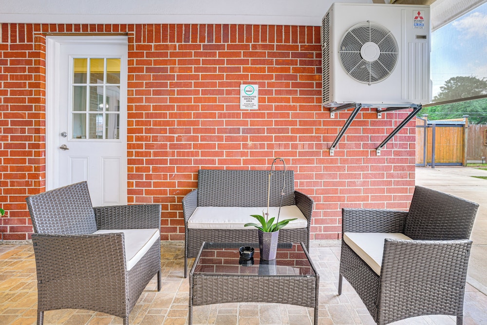 Private Backyard Oasis: Spacious Home in Humble!