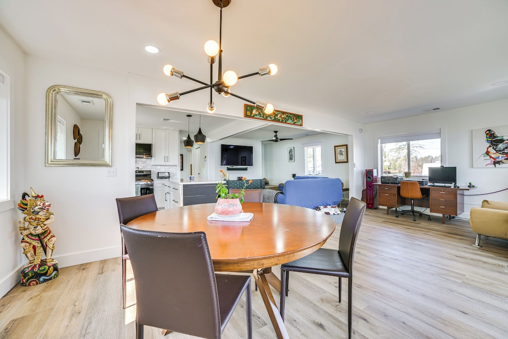 Deck & Scenic Views: Lakefront Cottage in Hale!