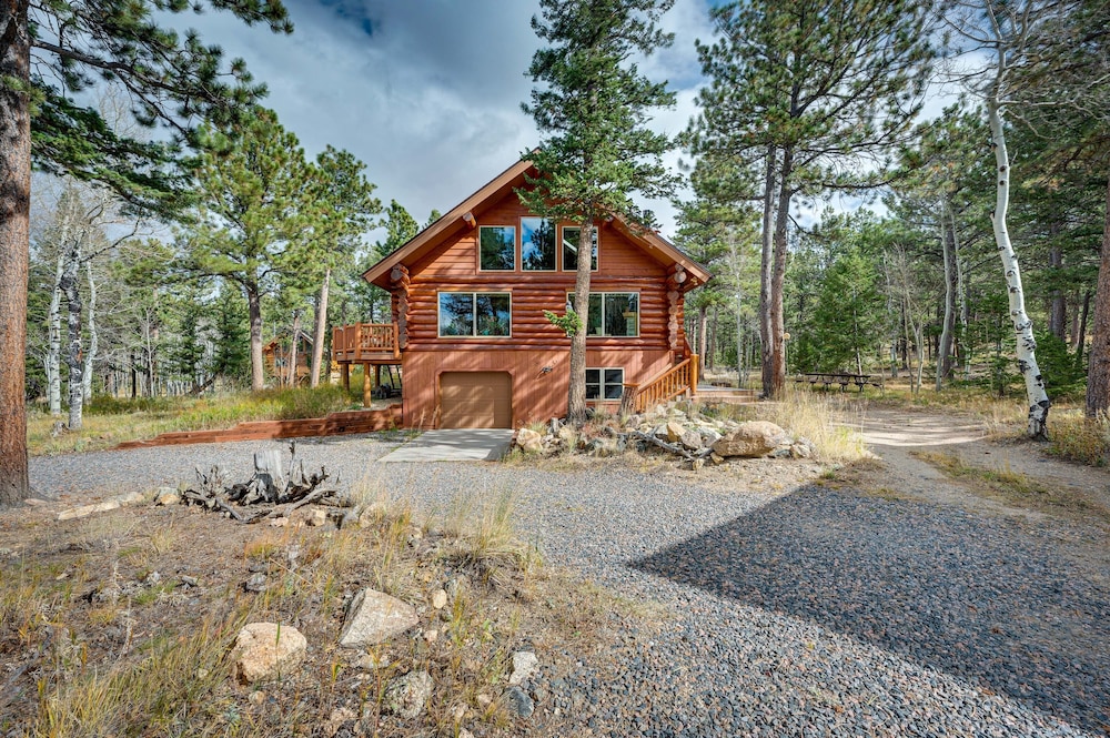 Rustic Ward Retreat w/ Deck + Mountain Views! view 4