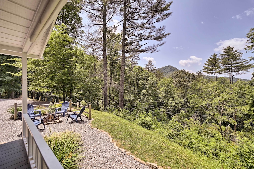 Bryson City Retreat: Fire Pit + Mountain Views! view 5