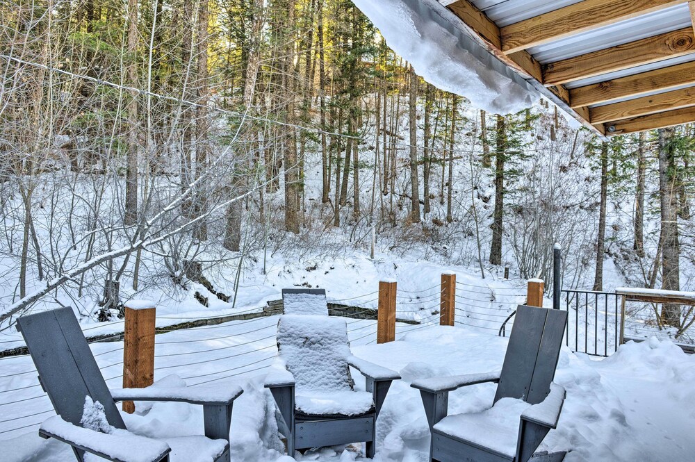 Alpine Adventures: Cozy Log Cabin w/ Deck & Views! view 4