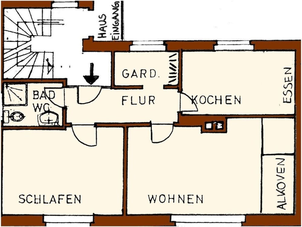 Haus Hoppel - Fewo Ground Floor view 2