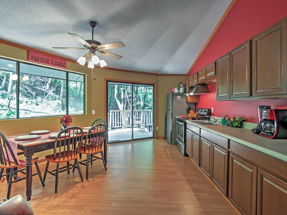Unique Gatlinburg Cabin: Decks, Hot Tub, Fire Pit view 4