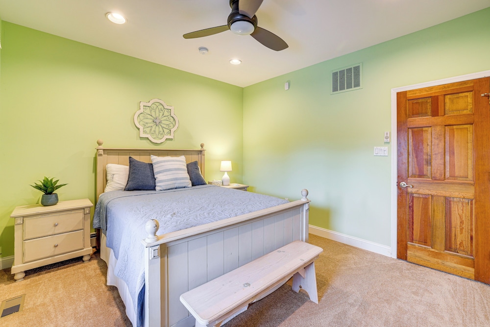 1 Block to Inlet Beach: Brigantine Family Home