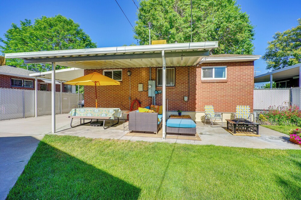 Private Patio & Gym: Spacious Salt Lake City Home!