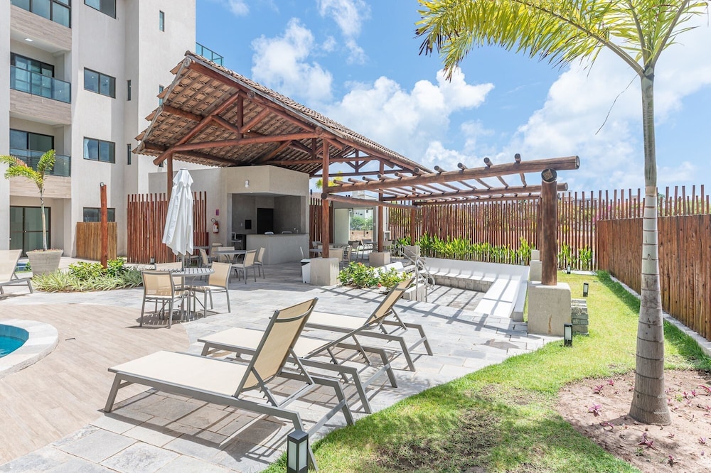 Flat 1Qt na Praia dos Carneiros-SH139