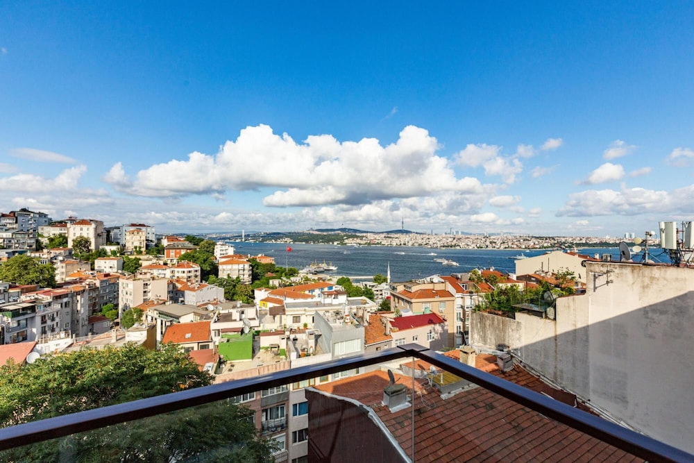 Central Apartment With Bosphorus View in Cihangir