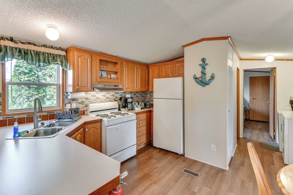 Waterfront Home w/ Boat Slips in Northern Michigan