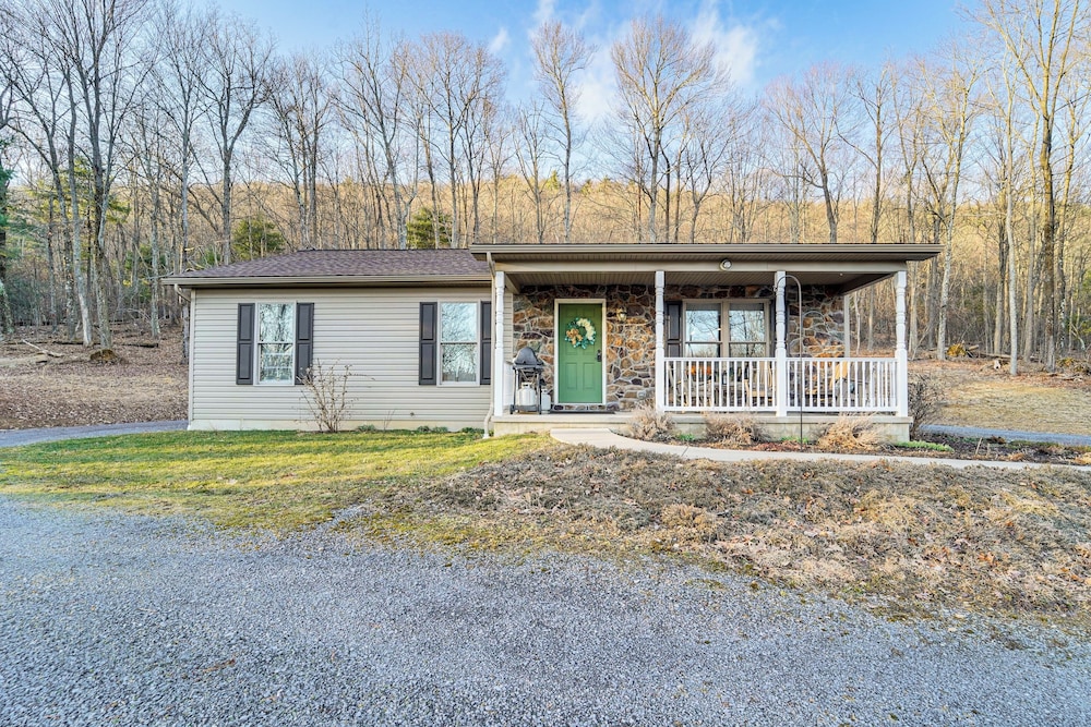 Hike, Fish & Unwind: Home w/ Fire Pit in Woodward!