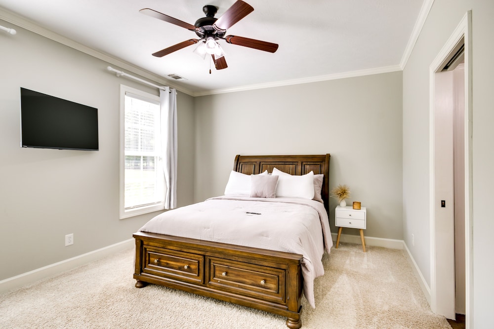 Stylish Hephzibah Home w/ Fire Pit & Theater Room! view 4