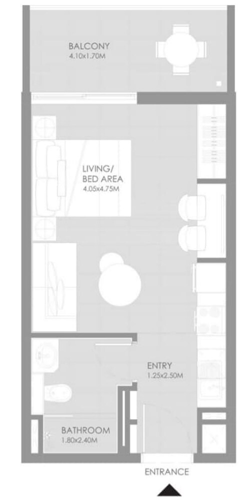 A Perfect Studio in Mag 980 That Sleeps 2